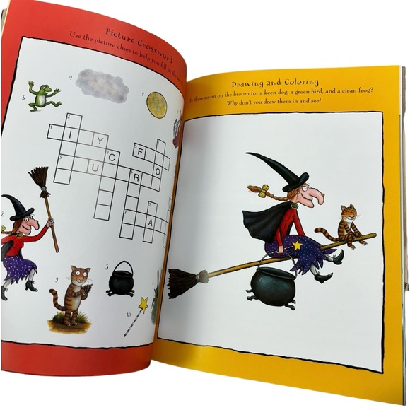Room On The Broom Big Activity Book With 200 Stickers New - Picture 6 of 16